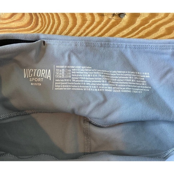 Victoria Sport High Rise Leggings Size Medium Women’s Grey - Picture 3 of 7